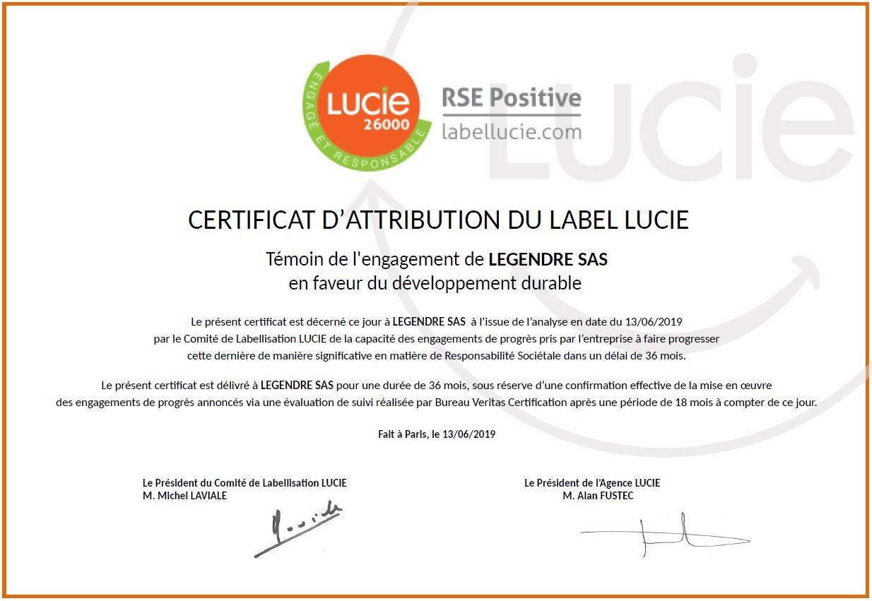 And One More Award Legendre